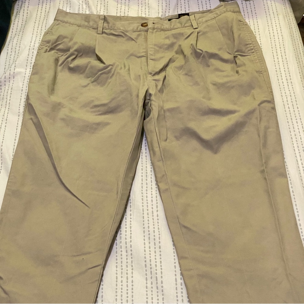 Khaki trousers